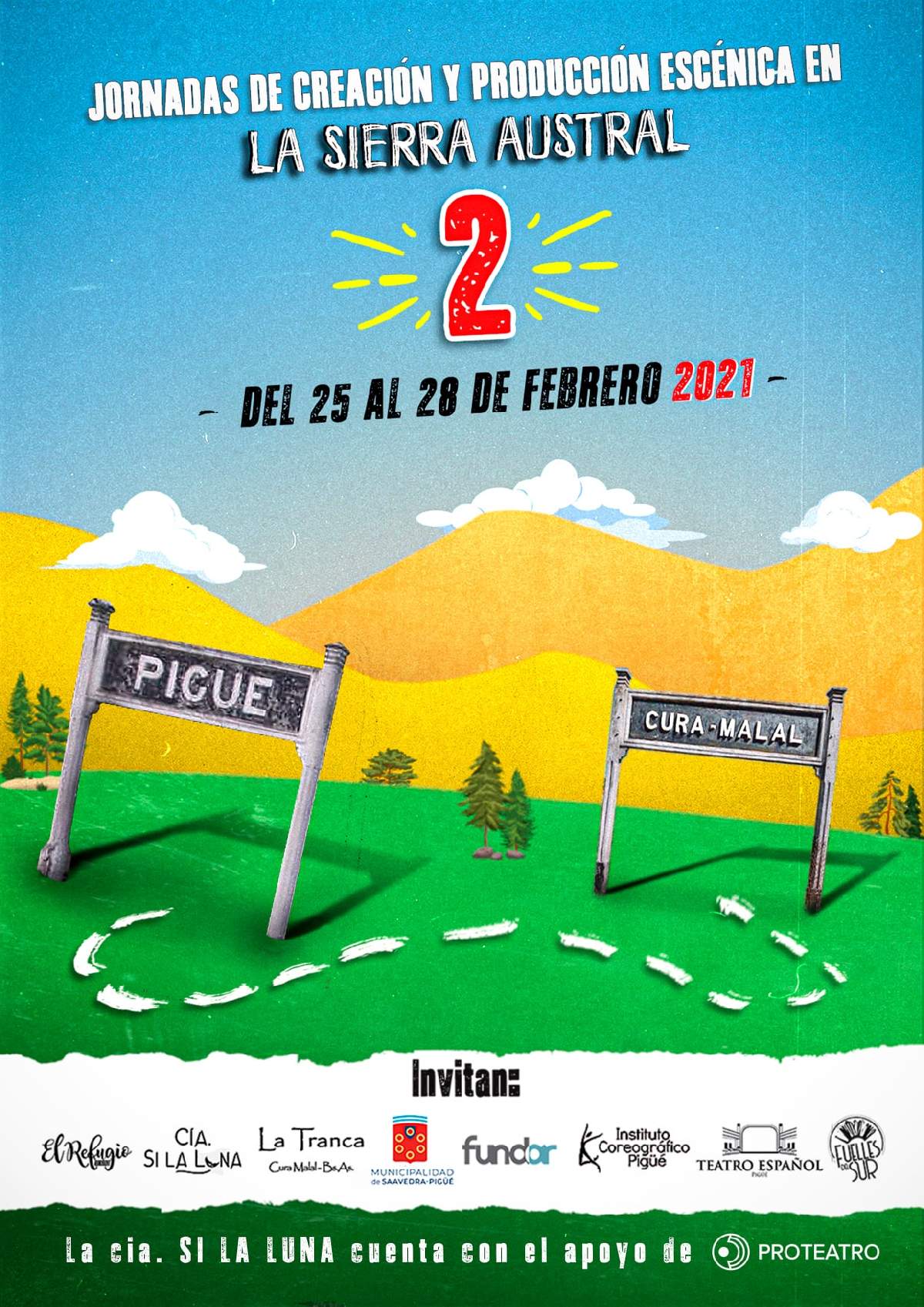 Jornadas de Creación y Producción Escénica en la Sierra Austral